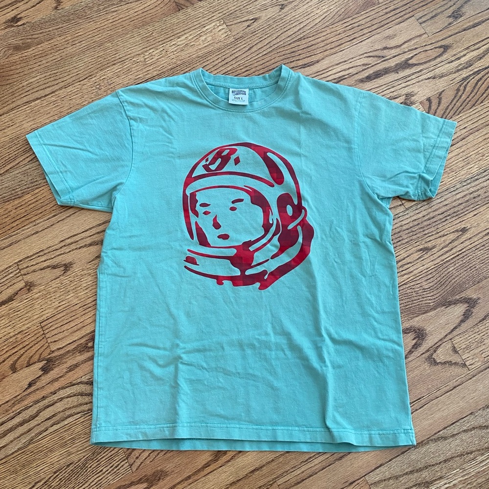 Men’s Large Light / Mint Green Billionaires Boys Club Red Large Logo T-Shirt